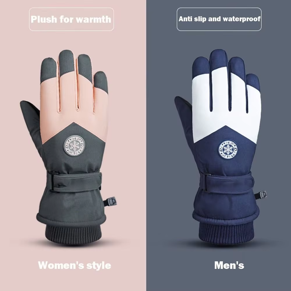2Sets Winter Unisex Snowboard  - Leather Work Winter Gloves recension och pris