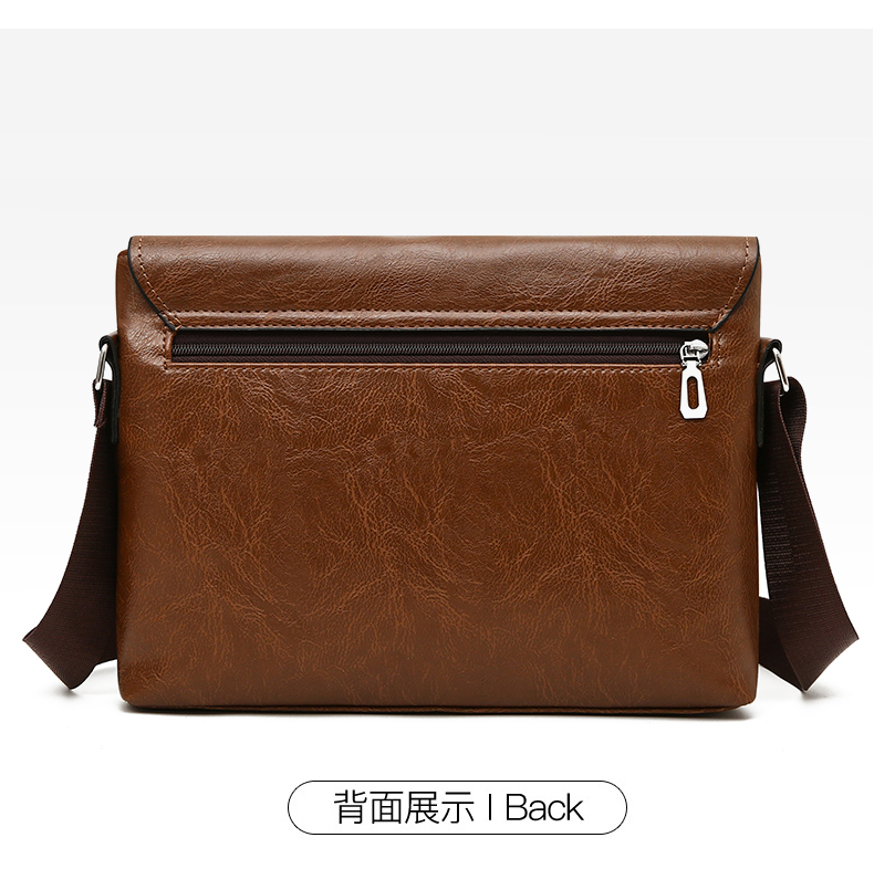 Briefcase For Men PU Leather T - Leather Work Bag Mens recension och pris