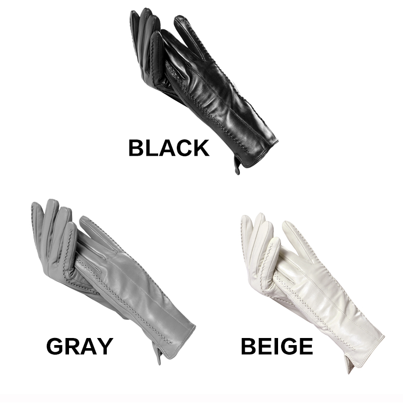 High Grade Women Leather Glove - Leather Work Winter Gloves recension och pris