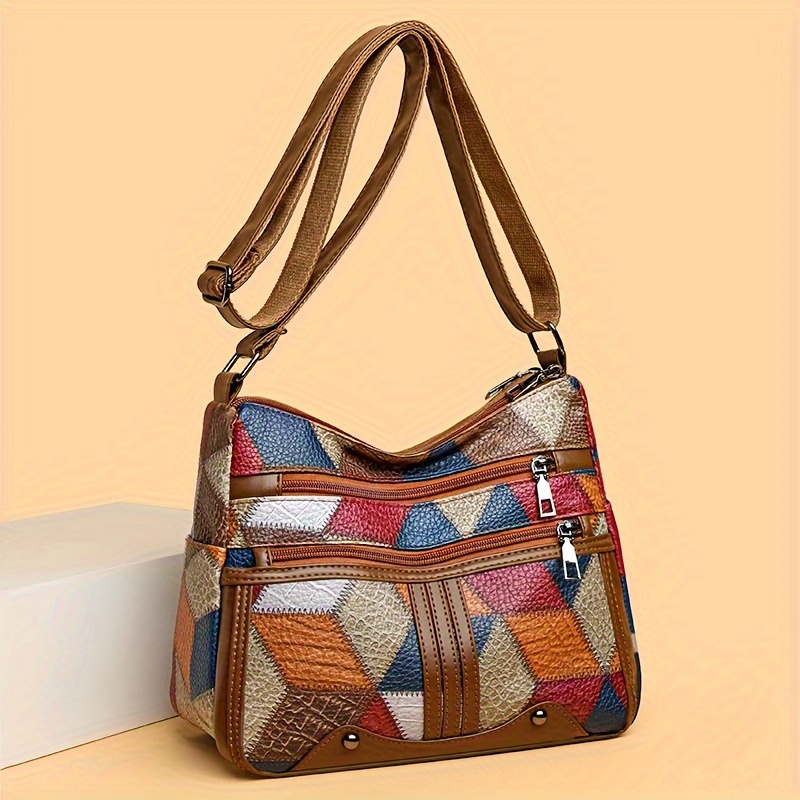 Women Geometric Pattern Synthe - Leatherwork Free Patterns recension och pris