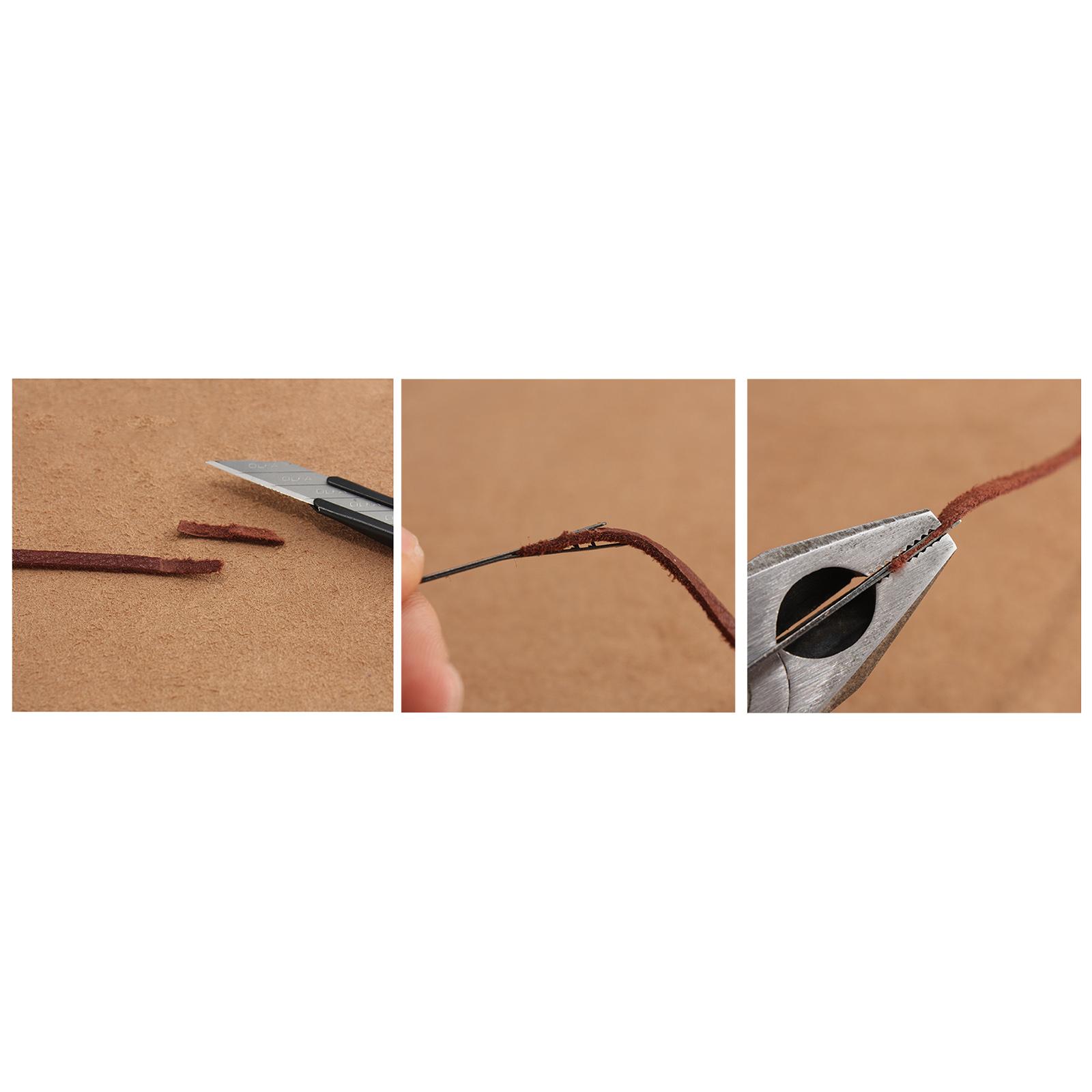 Durable Metal Leather Needle K - Leatherwork Hand Sewing Needles recension och pris