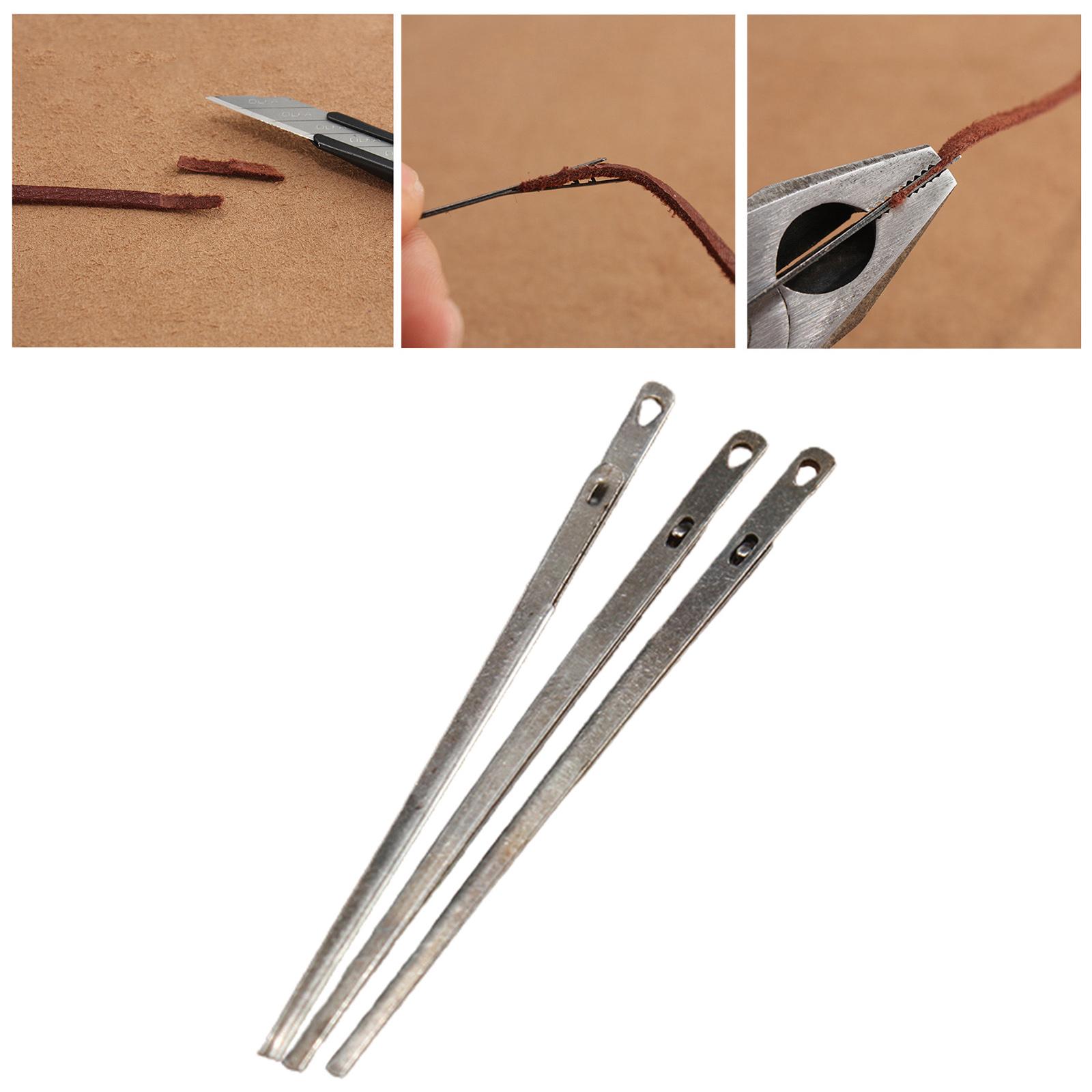 Durable Metal Leather Needle K - Leatherwork Hand Sewing Needles recension och pris