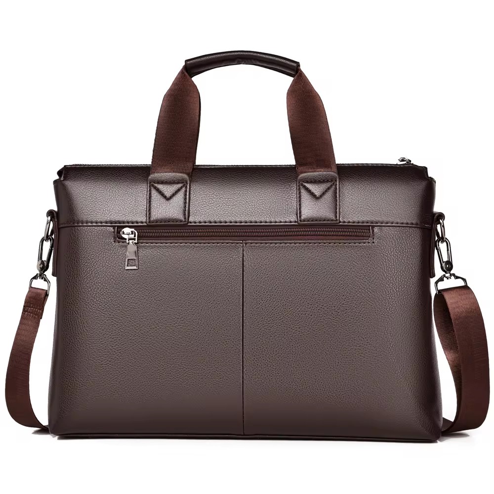2026 New Men Briefcase High Qu - Leather Work Bag Mens recension och pris