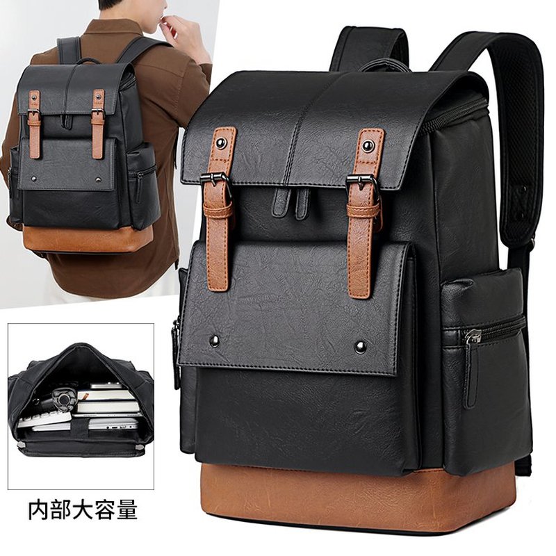 New Vintage Men's Leather Back - Leather Work Bag Mens recension och pris