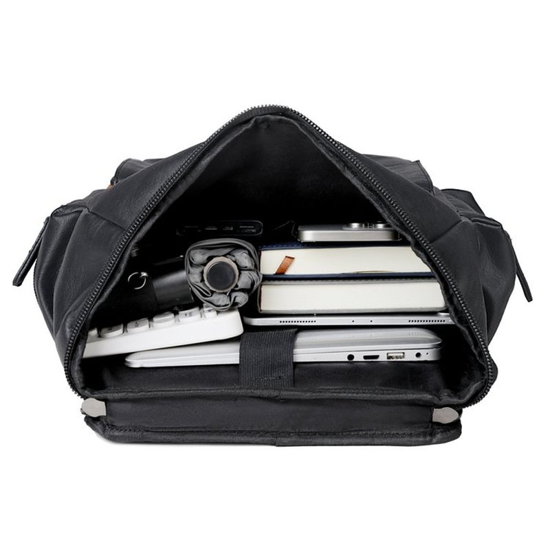 New Vintage Men's Leather Back - Leather Work Bag Mens recension och pris