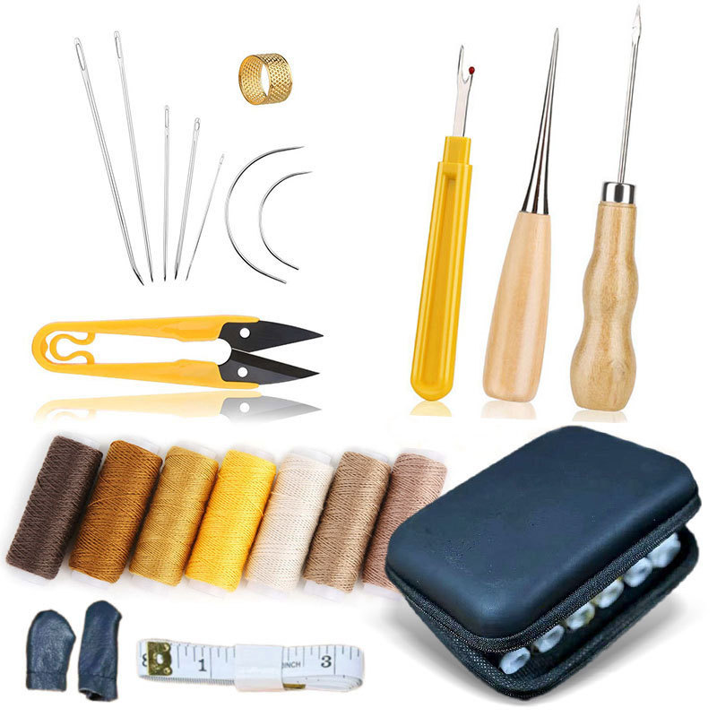 Waxed Thread Craft Tools Hand  - Leatherwork Hand Sewing Needles recension och pris