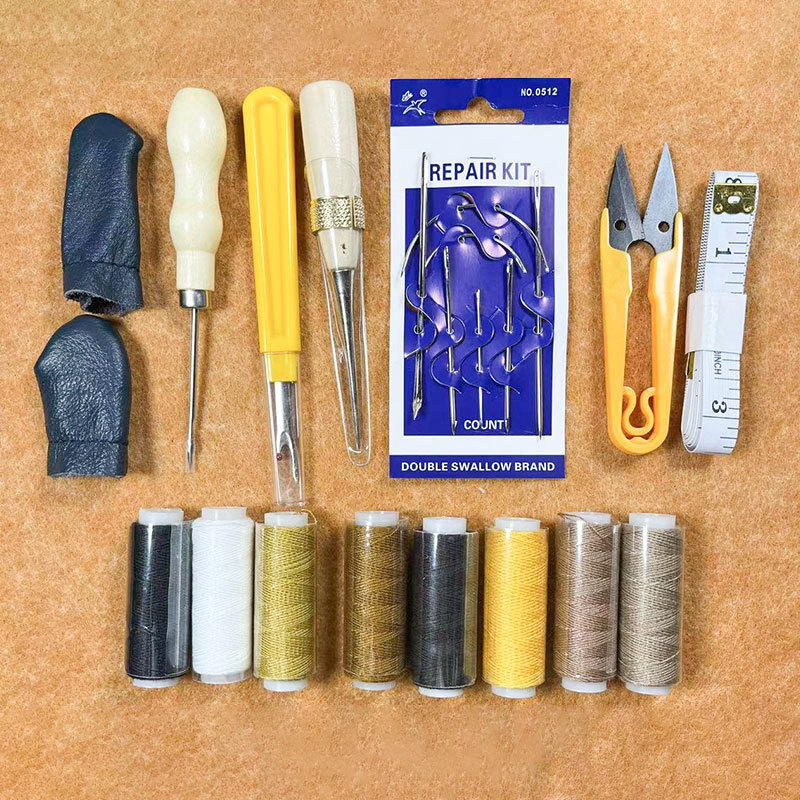 Waxed Thread Craft Tools Hand  - Leatherwork Hand Sewing Needles recension och pris