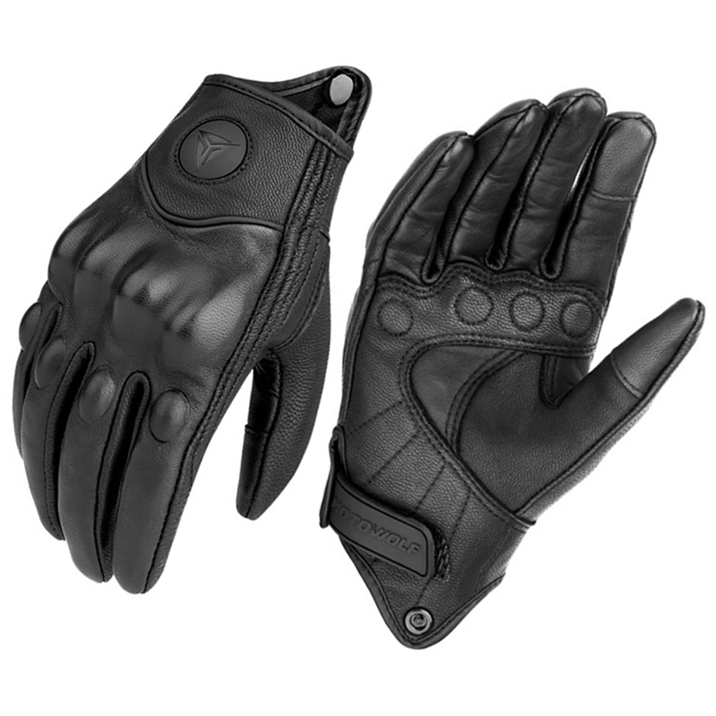 Motorcycle Gloves Men Women Mo - Leather Work Winter Gloves recension och pris