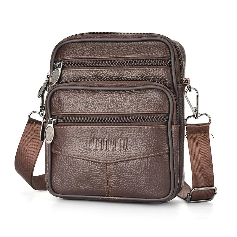 Men's New Genuine Leather Cros - Leather Work Bag Mens recension och pris