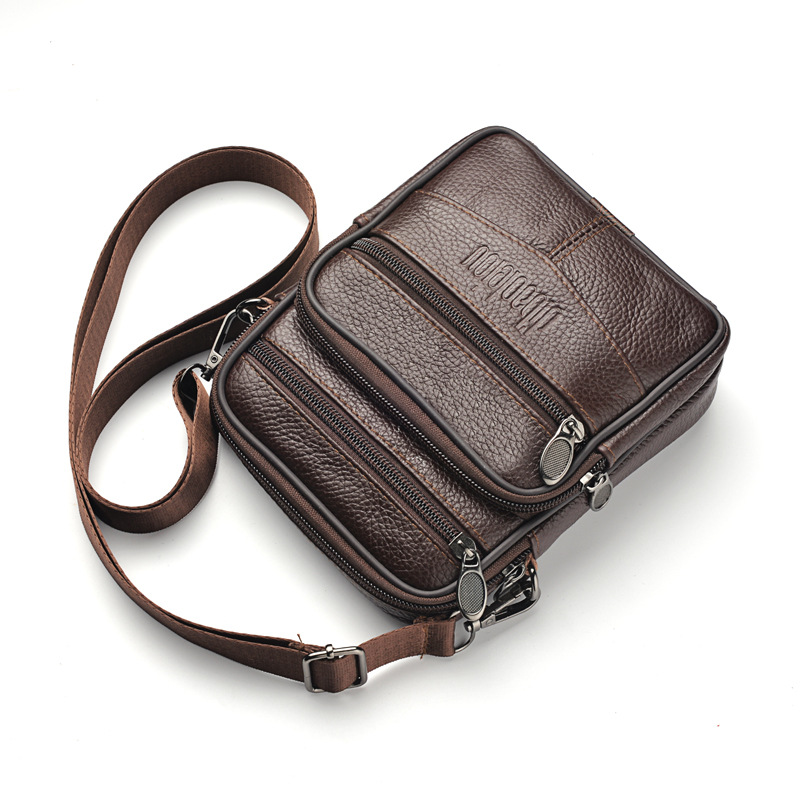 Men's New Genuine Leather Cros - Leather Work Bag Mens recension och pris