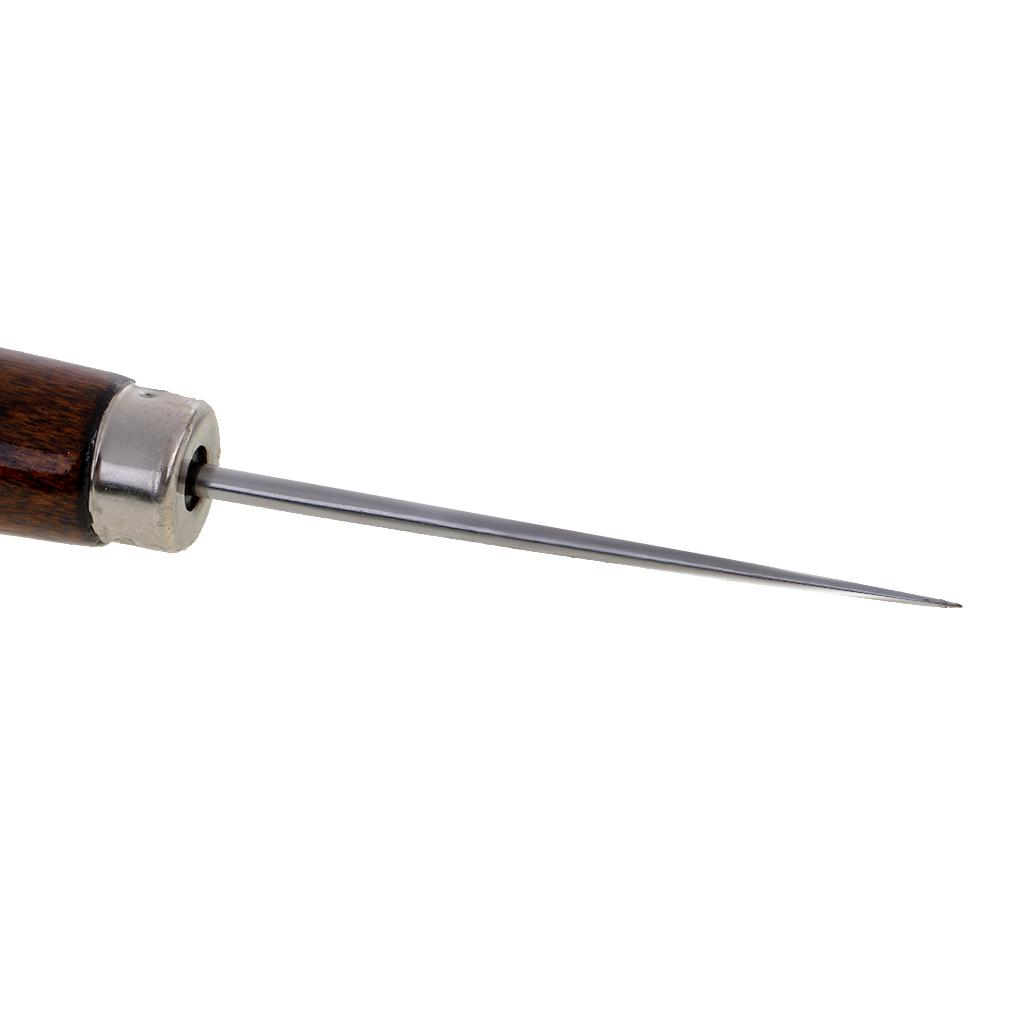 Leather Awl Stainless Steel Pu - Leatherwork Hand Sewing Needles recension och pris