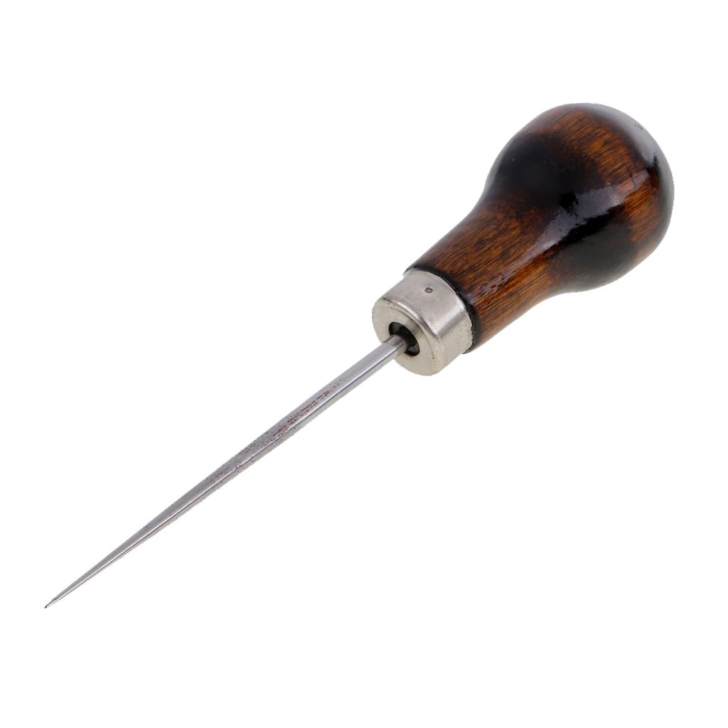 Leather Awl Stainless Steel Pu - Leatherwork Hand Sewing Needles recension och pris