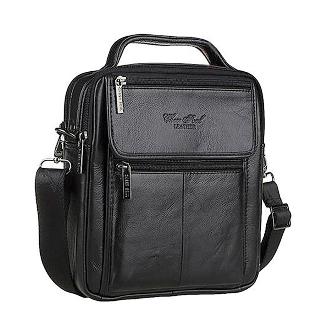 Crossbody Messenger Shoulder B - Leather Work Bag Mens recension och pris