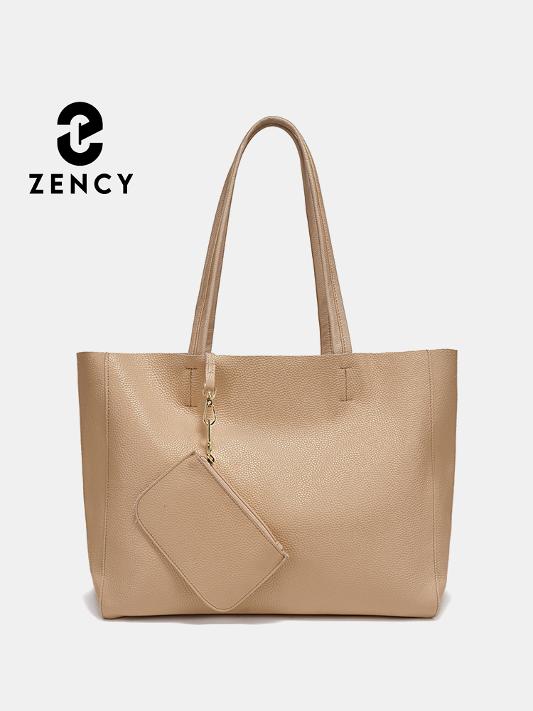 Zency Genuine Leather Large To - Leather Work Handbags For Women recension och pris