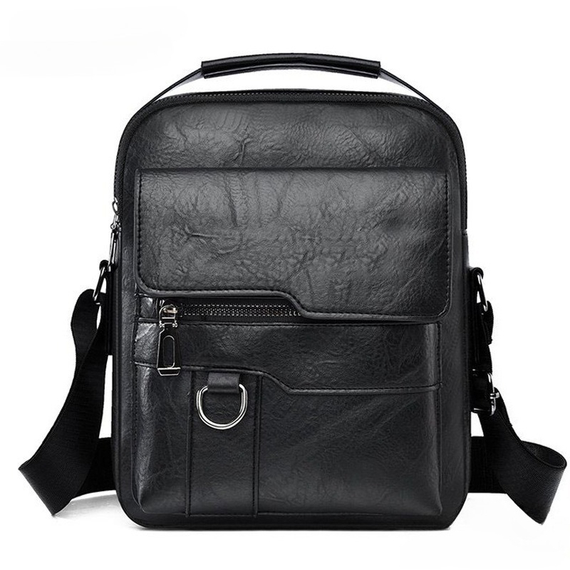 Hot Fashion Korean Style Men C - Leather Work Bag Mens recension och pris