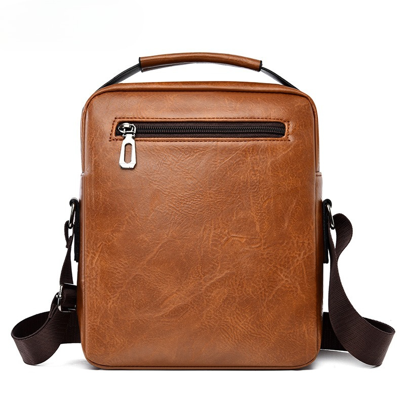 Hot Fashion Korean Style Men C - Leather Work Bag Mens recension och pris