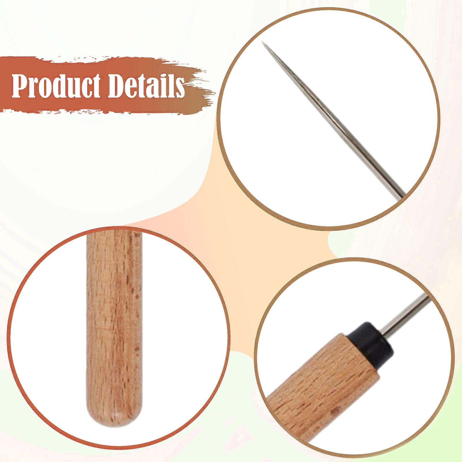 Leathercraft Sewing Awl Portab - Leatherwork Hand Sewing Needles recension och pris