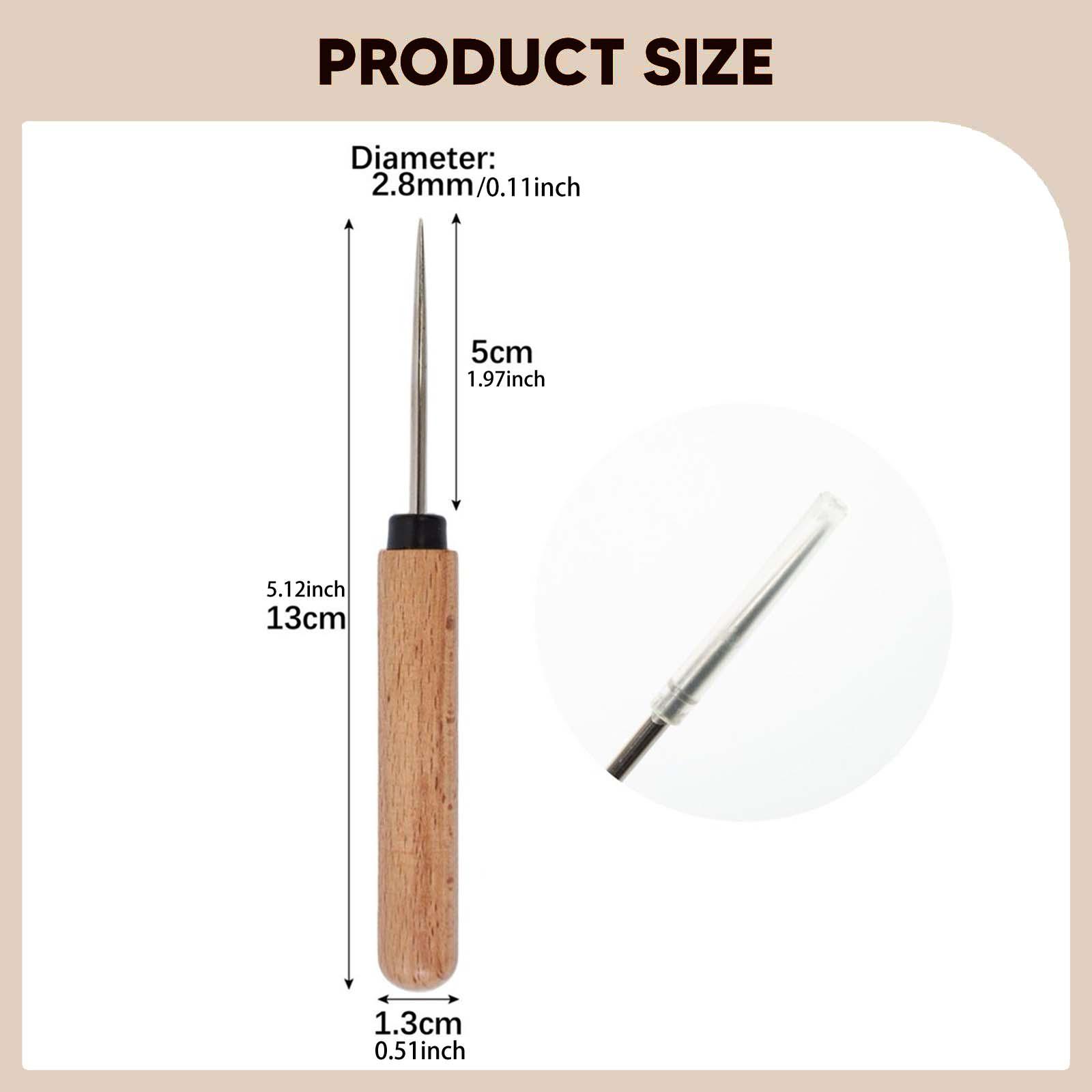 Leathercraft Sewing Awl Portab - Leatherwork Hand Sewing Needles recension och pris