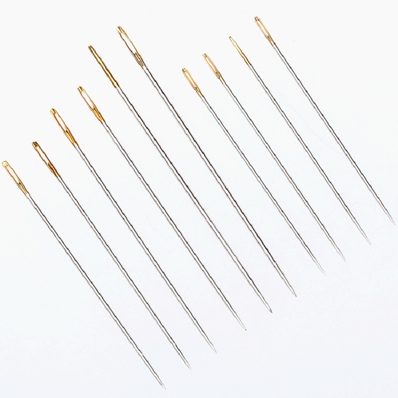 10Pcs Assorted Sizes Leathercr - Leatherwork Hand Sewing Needles recension och pris