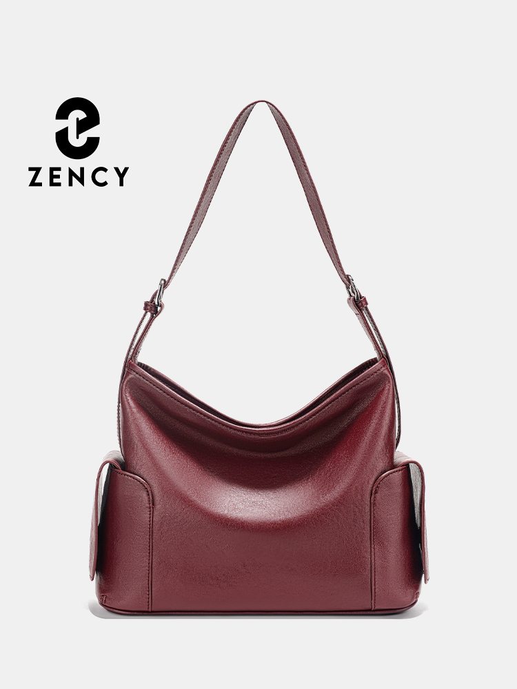 Zency Cow Leather Handbag Wome - Leather Work Handbags For Women recension och pris
