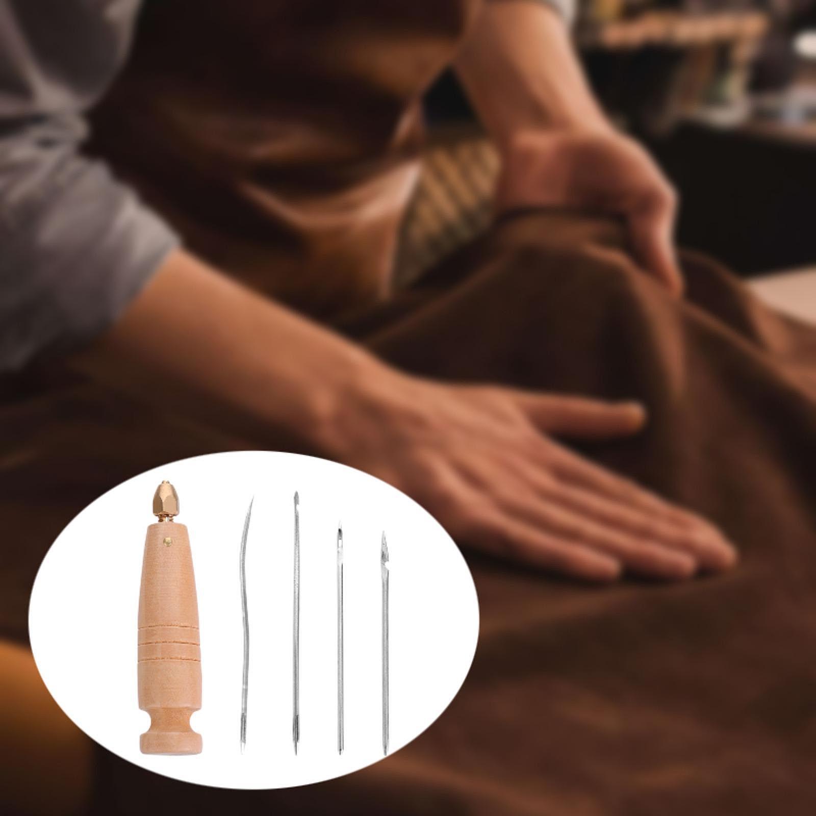 Canvas Leather Sewing Awl Hand - Leatherwork Hand Sewing Needles recension och pris