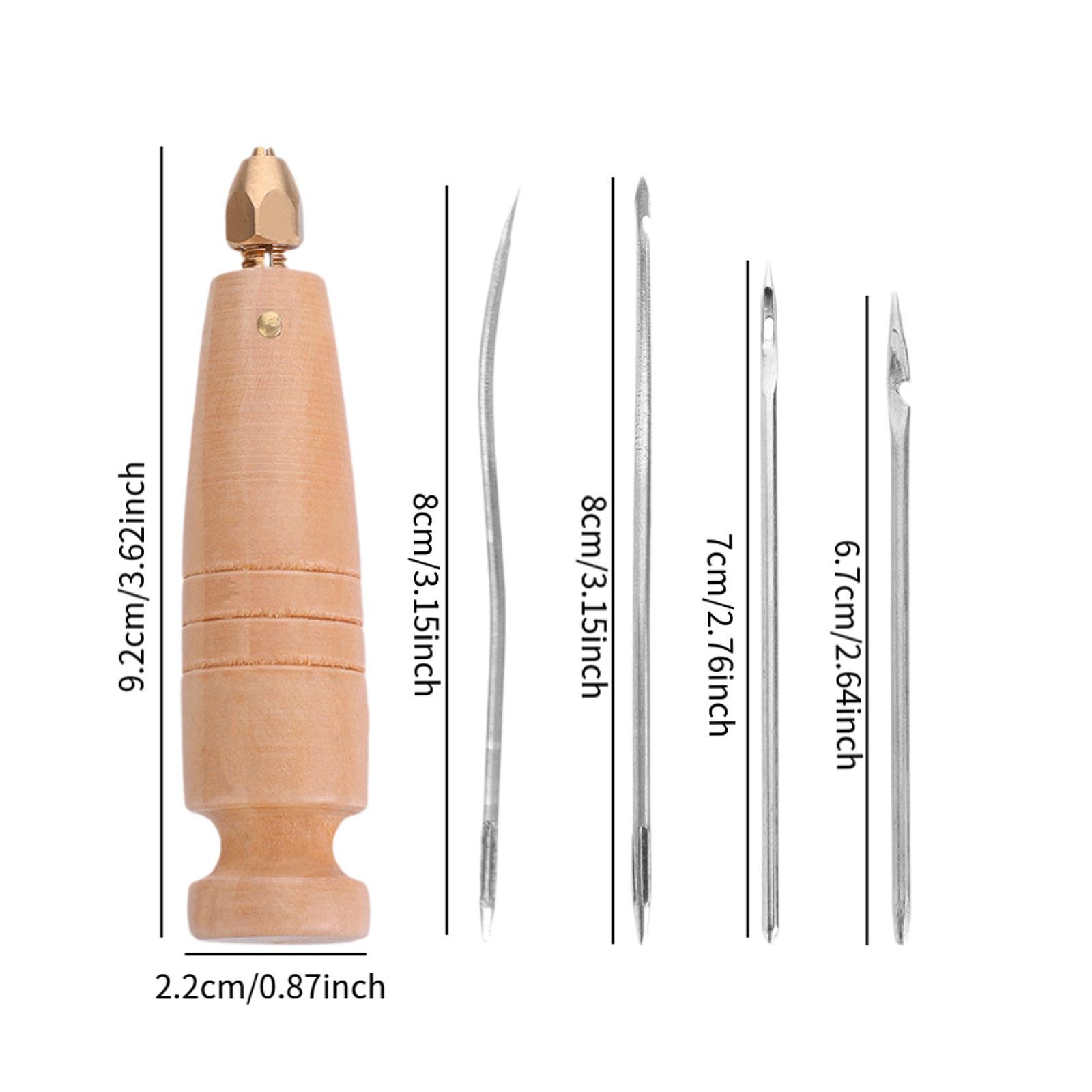 Canvas Leather Sewing Awl Hand - Leatherwork Hand Sewing Needles recension och pris