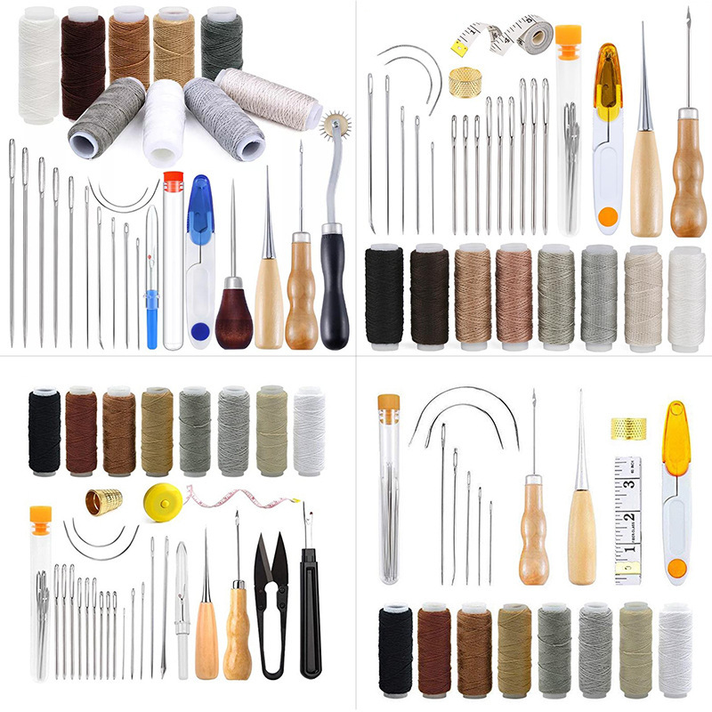 Leather Sewing Kit Leather Cra - Leatherwork Hand Sewing Needles recension och pris