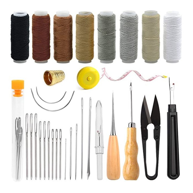 Leather Sewing Kit Leather Cra - Leatherwork Hand Sewing Needles recension och pris