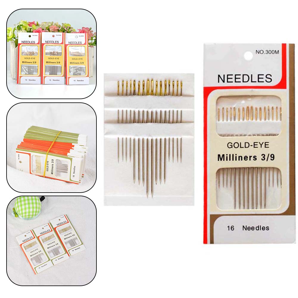 Large Eye Self-Threading Hand  - Leatherwork Hand Sewing Needles recension och pris