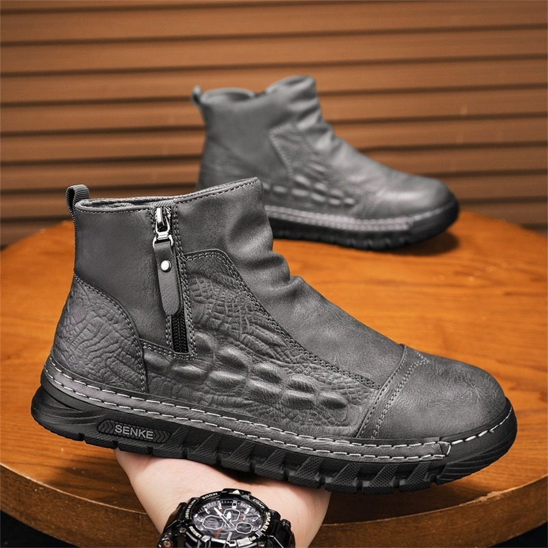 Men's High Top Boots Fashion C - Leatherwork Free Patterns recension och pris