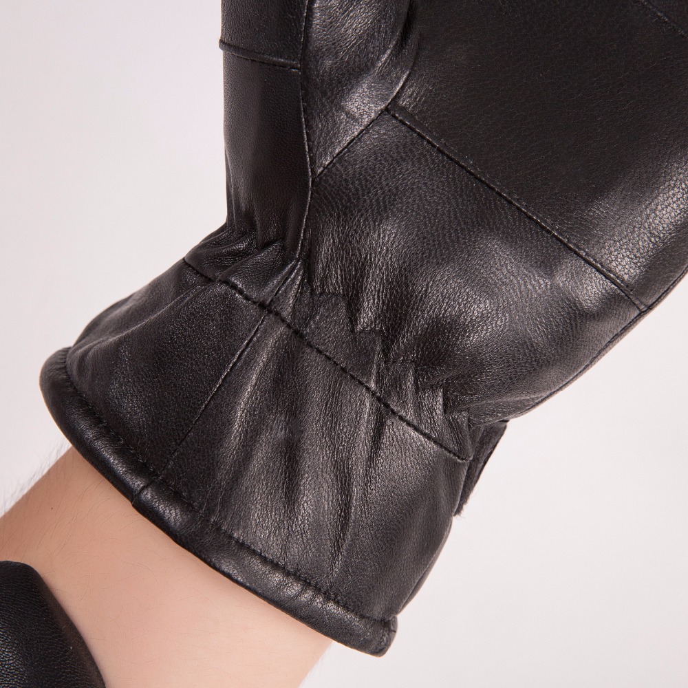 Leather Gloves Men's Sheepskin - Leather Work Winter Gloves recension och pris