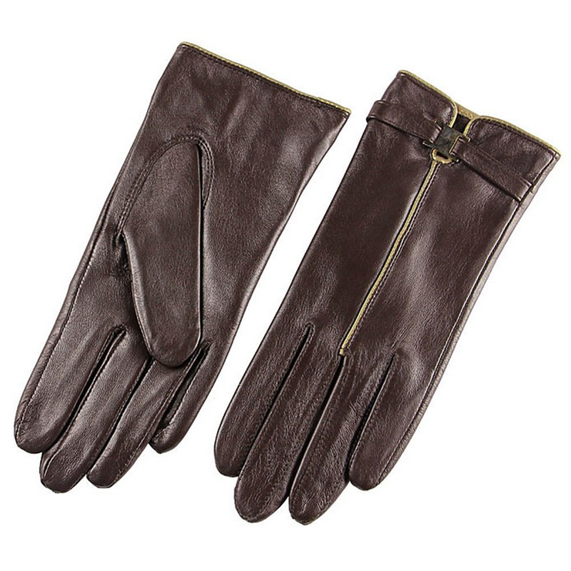 Women Genuine Leather Gloves S - Leather Work Winter Gloves recension och pris