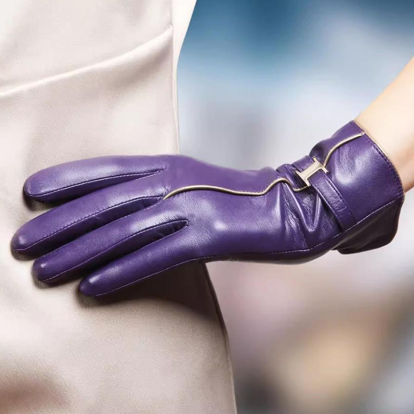Women Genuine Leather Gloves S - Leather Work Winter Gloves recension och pris
